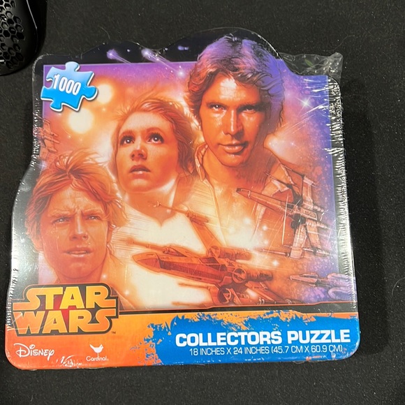 Disney Toys Star Wars New Collectors Puzzle Luke Leia And Han Solo